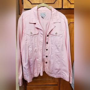 Light Pink Jean Jacket